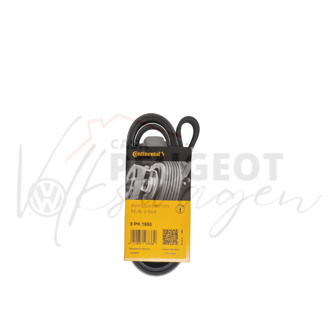 CORREA ACCESORIOS PEUGEOT 306 Y 405 1800, CENTAURO 1800 6PK1660