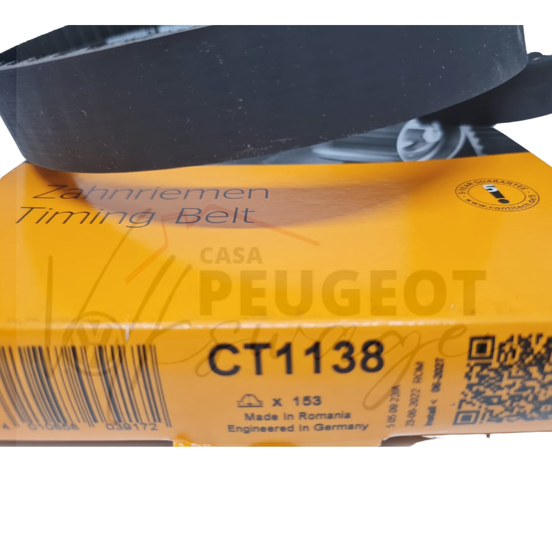 CORREA TIEMPO DISTRIBUCIÓN REPARTICIÓN PEUGEOT 307 2.0 408 2.0 CT1138