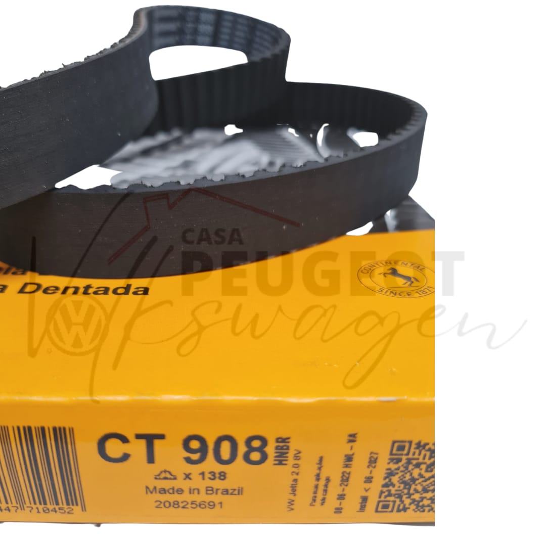 CORREA TIEMPO DISTRIBUCIÓN REPARTICIÓN VOLKSWAGEN JETTA BORA 138 DIENTES CT908