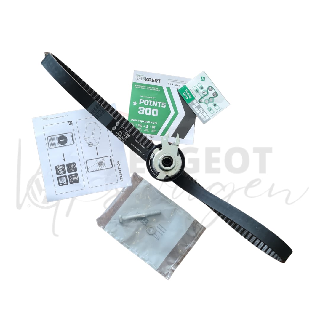 KIT TIEMPO DISTRIBUCION REPARTICION (CORREA-TENSOR) 135 dientes Cross Fox (2007 - hoy) - 1.6 BAH 8v Fox (2005 - hoy) - 1.6 BAH 8v Voyage (2015-) - 1.6 CFZA 8v