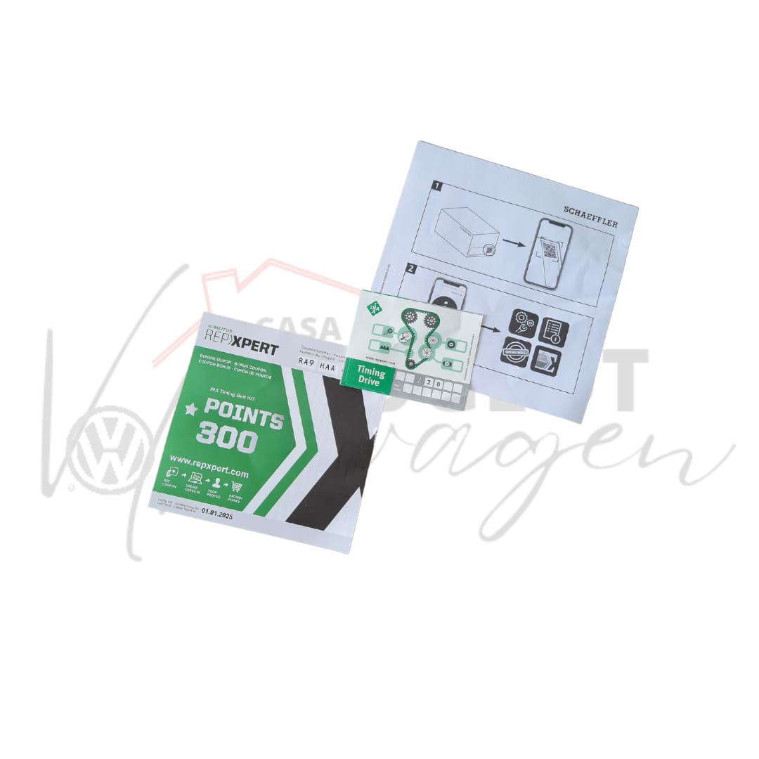KIT TIEMPO DISTRIBUCION REPARTICION (CORREA-TENSOR) 135 dientes Cross Fox (2007 - hoy) - 1.6 BAH 8v Fox (2005 - hoy) - 1.6 BAH 8v Voyage (2015-) - 1.6 CFZA 8v